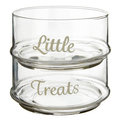 Olivia Stackable 3 Tier Glass Storage Jar - Nest UK