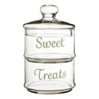 Olivia Stackable 2 Tier Glass Storage Jar - Nest UK