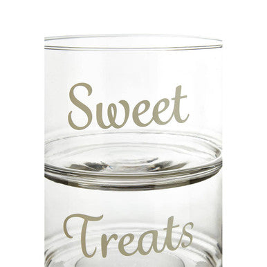 Olivia Stackable 2 Tier Glass Storage Jar - Nest UK