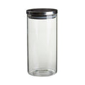 Glass Storage Jar with Silver Lid 1300ml | Freska