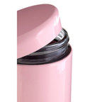 Pink Steel and Glass Storage Jar - 1500ml | Luca