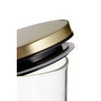 Freska Glass Storage Jar with Gold Lid 950ml
