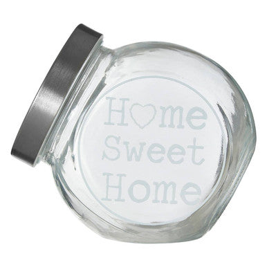 Olivia 700Ml Glass Storage Jar With Metal Lid - Nest UK