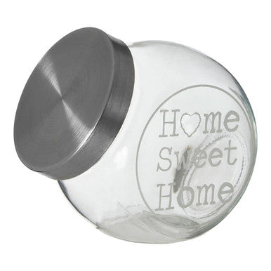 Olivia 700Ml Glass Storage Jar With Metal Lid - Nest UK