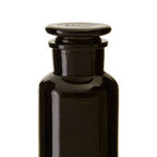 Black Glass Reagent Bottle | Apothecary