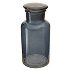 Large Smoke Grey Reagent Bottle | Apothecary