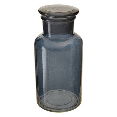 Large Smoke Grey Reagent Bottle | Apothecary