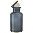 Large Smoke Grey Reagent Bottle | Apothecary