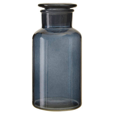 Large Smoke Grey Reagent Bottle | Apothecary