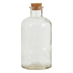 Set of 6 Round Glass Bottles | Tromso