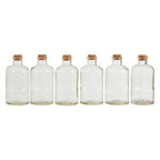 Set of 6 Round Glass Bottles | Tromso