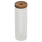Freska Glass Jar with Acacia wood Lid 1600ml