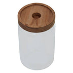 Freska Glass Storage Jar with Acacia Wood Lid 800ml