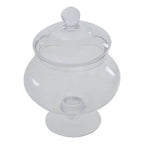 Olivia Clear Glass Candy Small Storage Jar - Nest UK