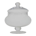 Olivia Clear Glass Candy Small Storage Jar - Nest UK