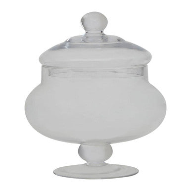 Olivia Clear Glass Candy Small Storage Jar - Nest UK