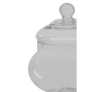 Olivia Clear Glass Candy Small Storage Jar - Nest UK