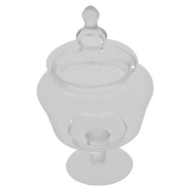 Olivia Clear Glass Candy Large Storage Jar - Nest UK