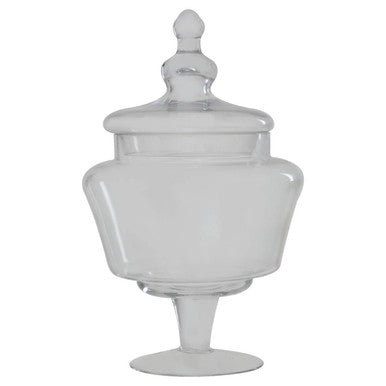 Olivia Clear Glass Candy Large Storage Jar - Nest UK