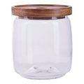 Glass Storage Jar with Acacia Lid 860 Ml | Tromso