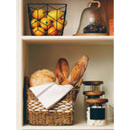 Glass Storage Jar with Acacia Lid and Chalkboard 950 Ml | Tromso