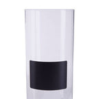 Glass Storage Jar with Acacia Lid and Chalkboard 1800 Ml | Tromso