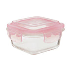Freska 320ml Square Glass Container.