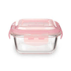 Freska 320ml Square Glass Container.