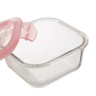 520Ml Square Glass Container | Freska