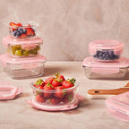 800Ml Square Glass Container | Freska