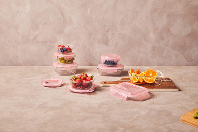 640Ml Rectangular Glass Container | Freska