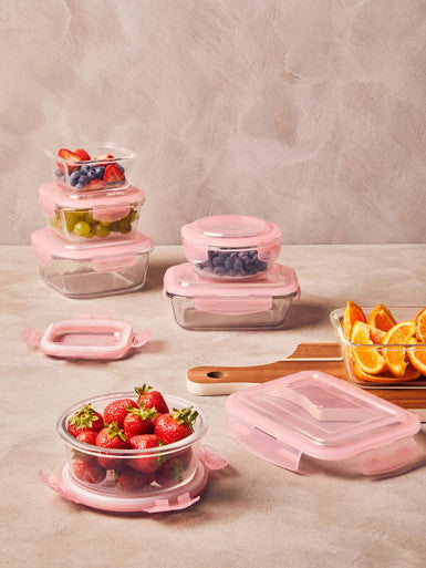 640Ml Rectangular Glass Container | Freska