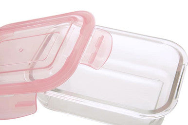 640Ml Rectangular Glass Container | Freska
