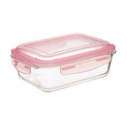1040Ml Rectangular Glass Container | Freska