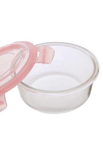 620Ml Round Glass Container | Freska