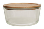 1650Ml Glass Container with Acacia Lid | Freska
