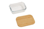 370Ml Glass Container with Bamboo Lid | Freska