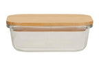 370Ml Glass Container with Bamboo Lid | Freska