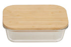 640Ml Glass Container with Bamboo Lid | Freska