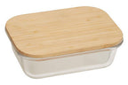 640Ml Glass Container with Bamboo Lid | Freska