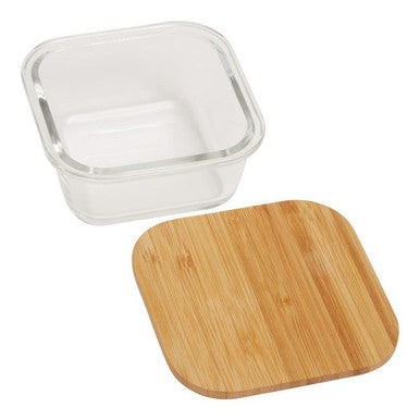 320Ml Glass Container with Bamboo Lid | Freska