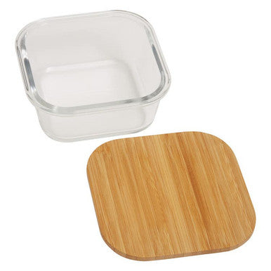 520Ml Glass Container with Bamboo Lid | Freska