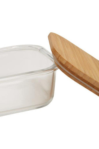 520Ml Glass Container with Bamboo Lid | Freska