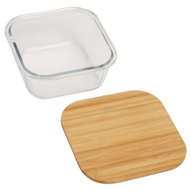 800Ml Glass Container with Bamboo Lid | Freska