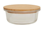 400Ml Glass Container with Bamboo Lid | Freska