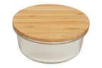 620Ml Glass Container with Bamboo Lid | Freska