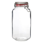 Luca Deli 2000ml Airtight Glass Storage Jar