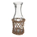 Carafe with Willow Basket | Country Cottage