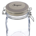 Diego Sugar Glass Storage Jar 1000ml
