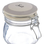 Diego Salt Glass Storage Jar 500ml